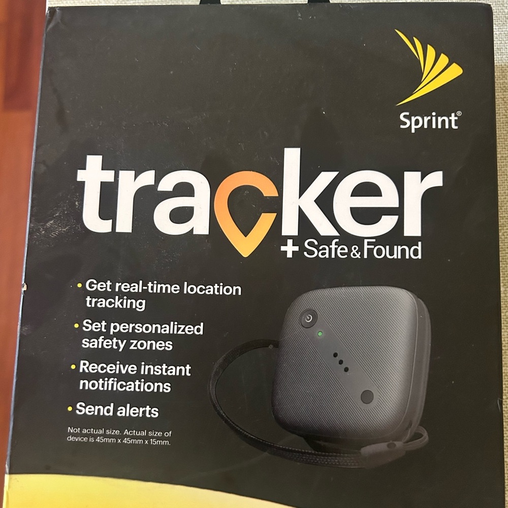 Sprint Tracker + Safe and sound
